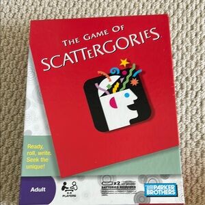 Parker Brothers Scattergories Board Game